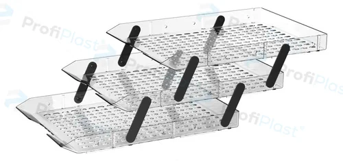 Organizador triplo cristal